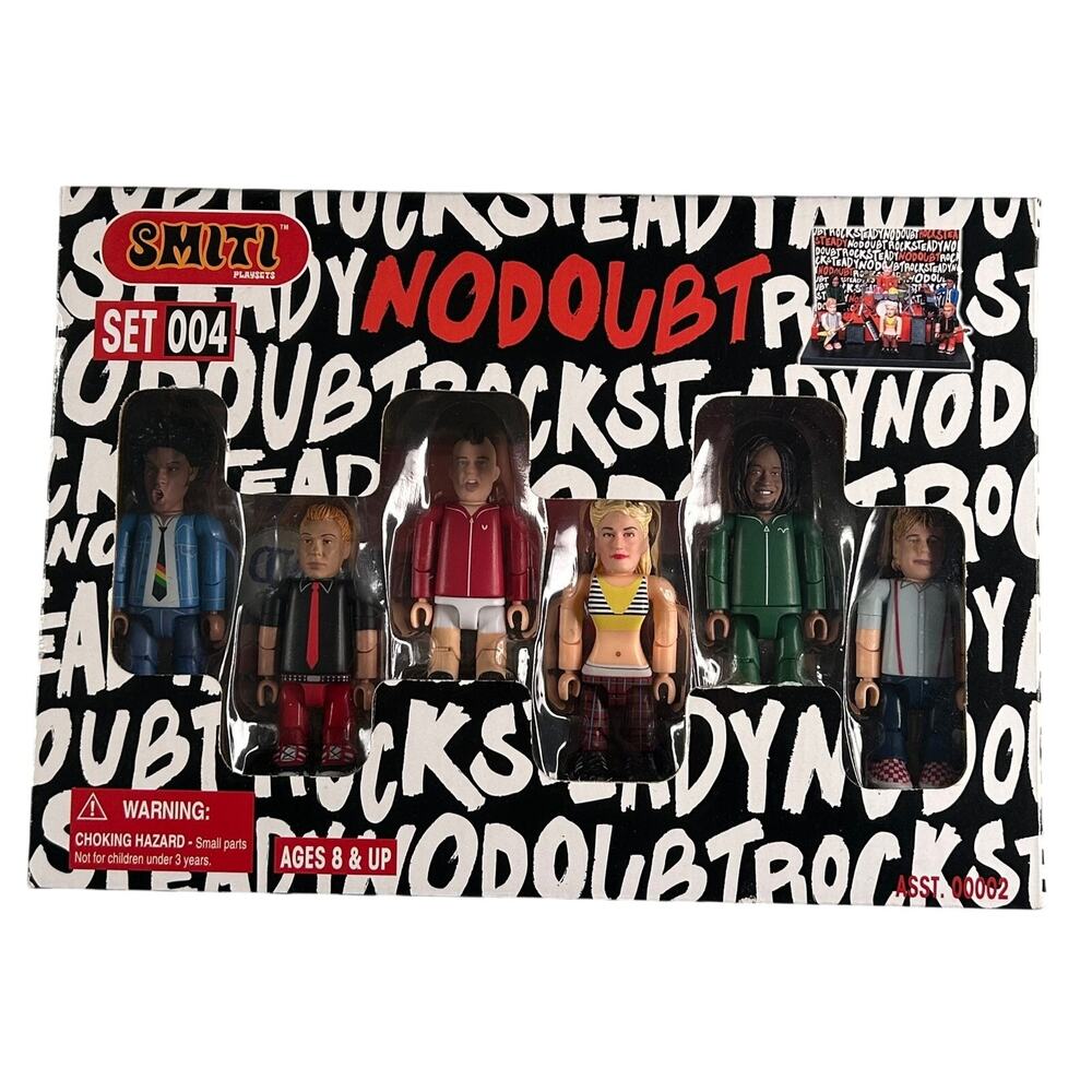VTG NIB SMITI NO DOUBT 2002 Rock Steady Playset 004 Gwen Stefani Limited Edition